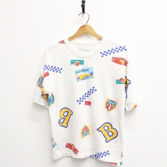 Vintage Lake Placid T Shirt Medium - Picture 1 of 9